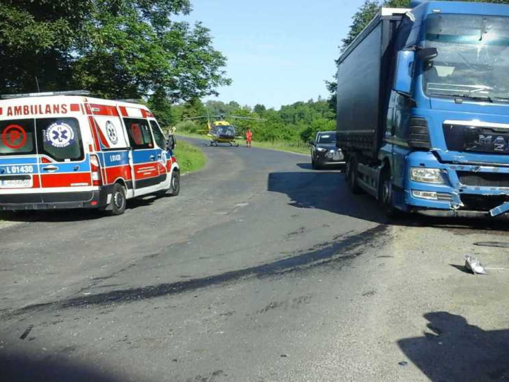 Hrubieszów: Groźny wypadek na Grabowieckiej. 5 osób trafiło do szpitali [ZDJĘCIA]