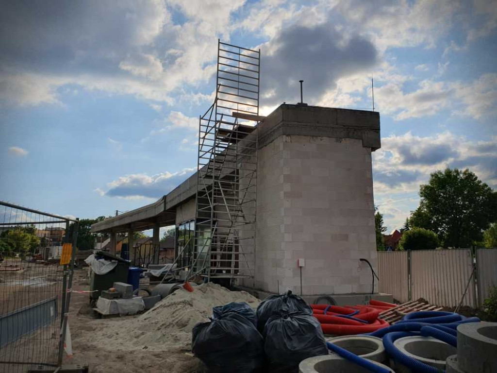 Hrubieszów: Trwa budowa HCD [ZDJĘCIA]