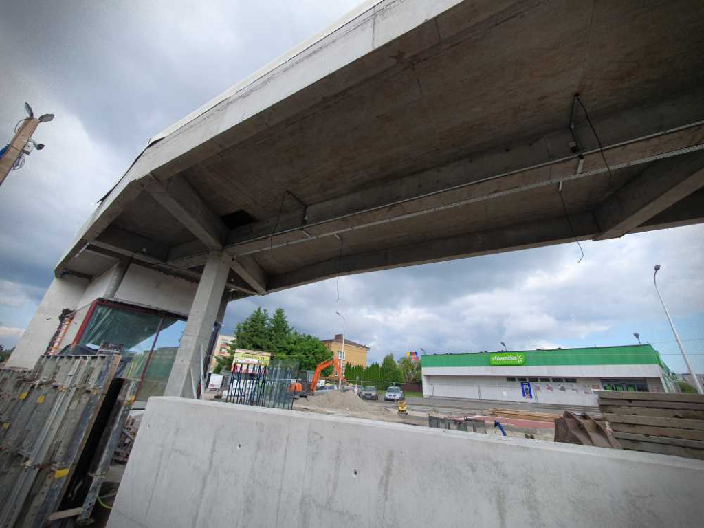 Hrubieszów: Trwa budowa HCD [ZDJĘCIA]