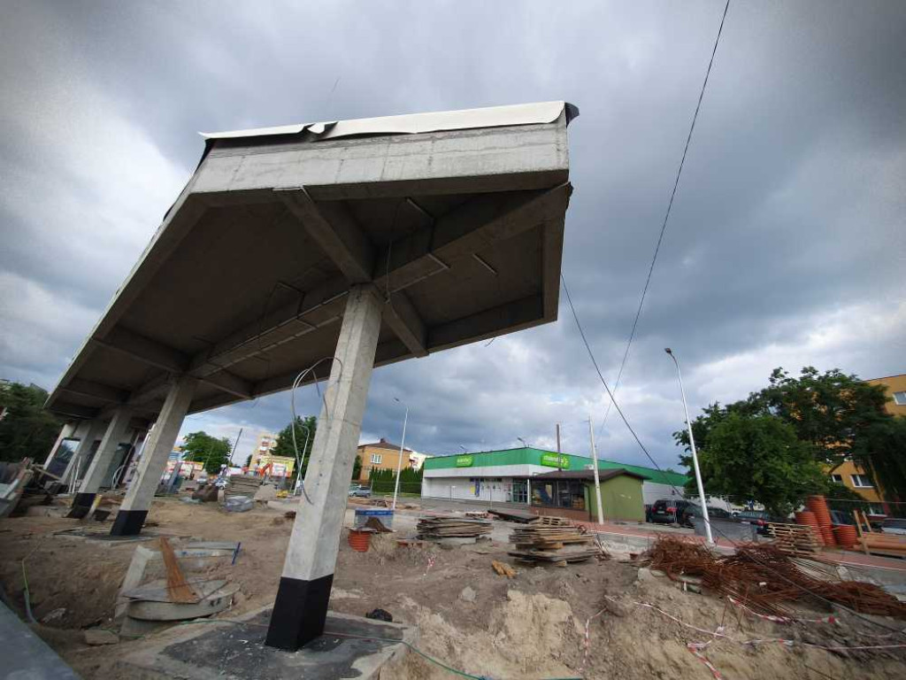 Hrubieszów: Trwa budowa HCD [ZDJĘCIA]