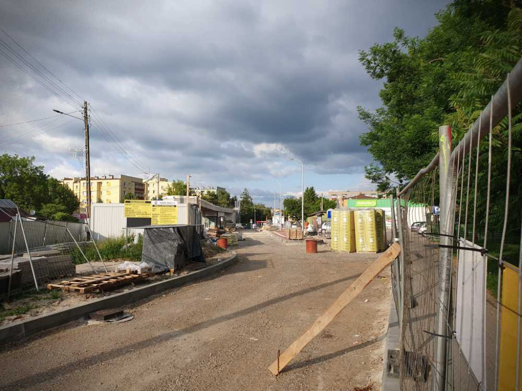 Hrubieszów: Trwa budowa HCD [ZDJĘCIA]