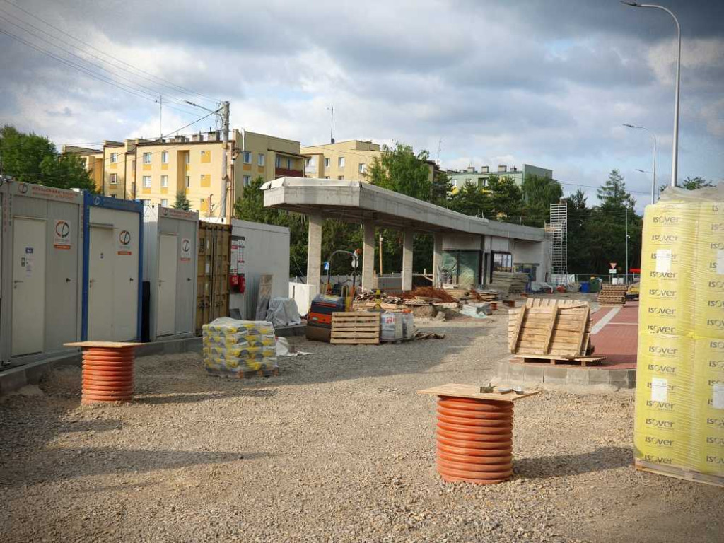Hrubieszów: Trwa budowa HCD [ZDJĘCIA]