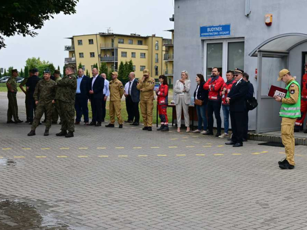 Hrubieszów: Pożar, wypadek, ewakuacja... To były ćwiczenia [ZDJĘCIA]
