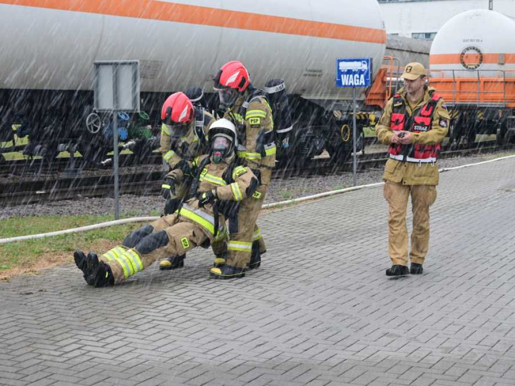 Hrubieszów: Pożar, wypadek, ewakuacja... To były ćwiczenia [ZDJĘCIA]