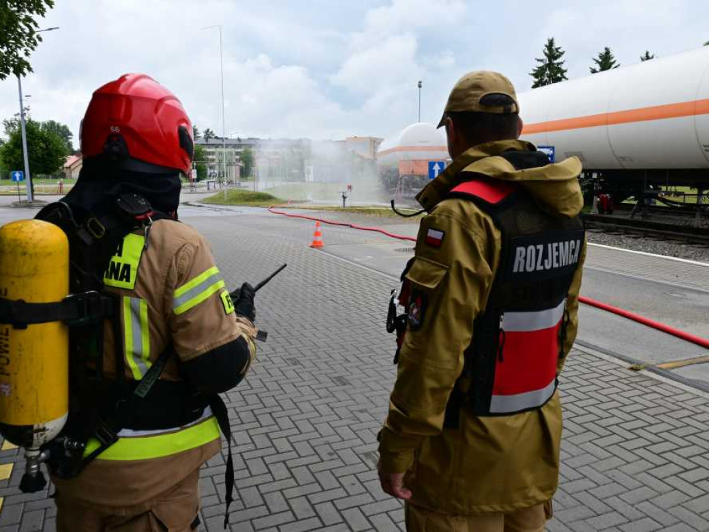 Hrubieszów: Pożar, wypadek, ewakuacja... To były ćwiczenia [ZDJĘCIA]