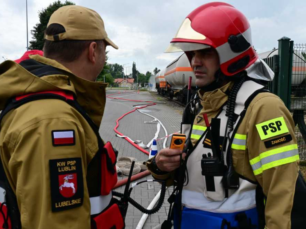 Hrubieszów: Pożar, wypadek, ewakuacja... To były ćwiczenia [ZDJĘCIA]