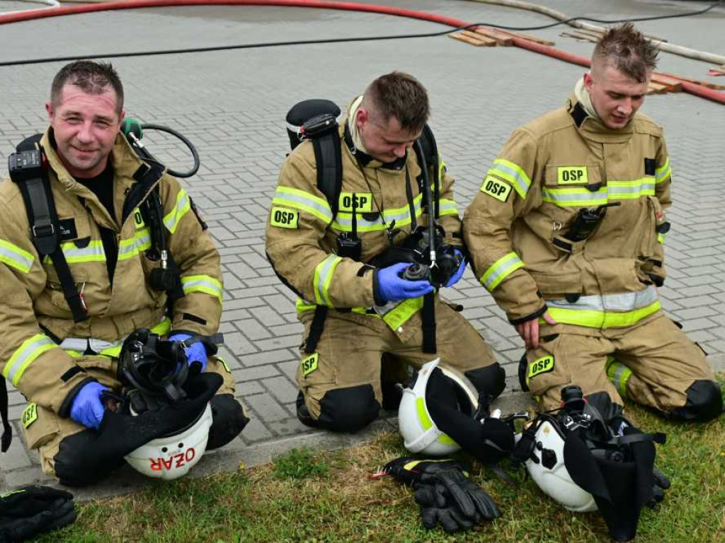 Hrubieszów: Pożar, wypadek, ewakuacja... To były ćwiczenia [ZDJĘCIA]