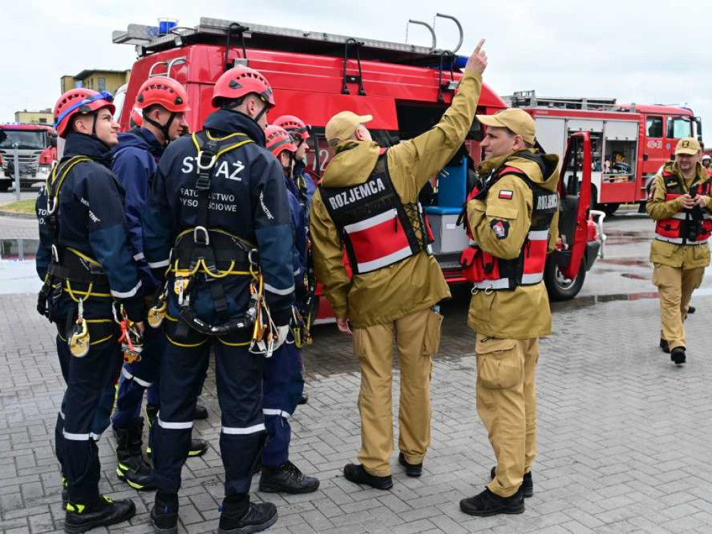 Hrubieszów: Pożar, wypadek, ewakuacja... To były ćwiczenia [ZDJĘCIA]