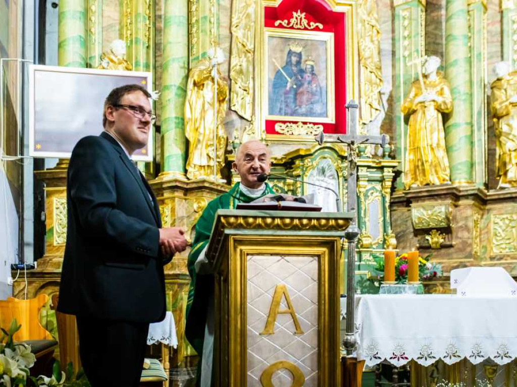 Hrubieszów: Jubileusz 20 lecia posługi organistowskiej Łukasza Machulskiego [ZDJĘCIA]