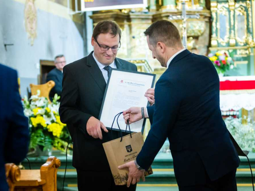 Hrubieszów: Jubileusz 20 lecia posługi organistowskiej Łukasza Machulskiego [ZDJĘCIA]