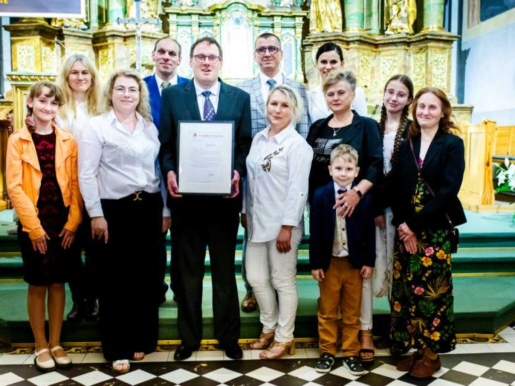 Hrubieszów: Jubileusz 20 lecia posługi organistowskiej Łukasza Machulskiego [ZDJĘCIA]