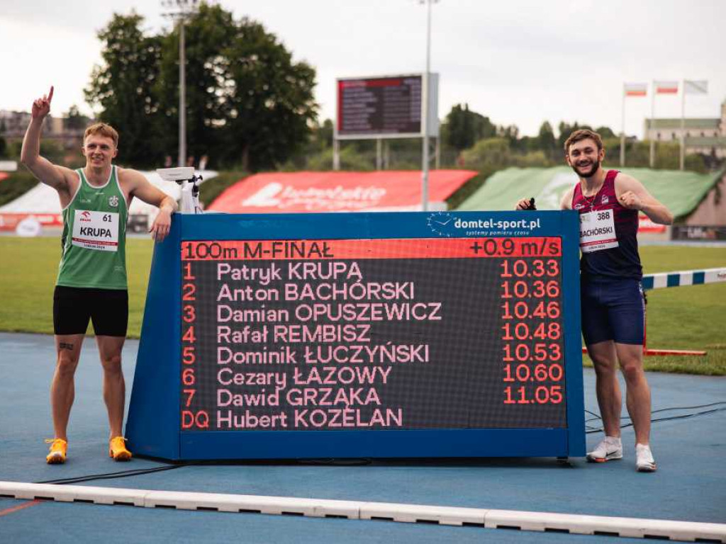 Bartek Kitliński podwójnym mistrzem Polski młodzieżowców! Udane lekkoatletyczne mistrzostwa Polski do lat 23 w Lublinie [ZDJĘCIA, WIDEO]