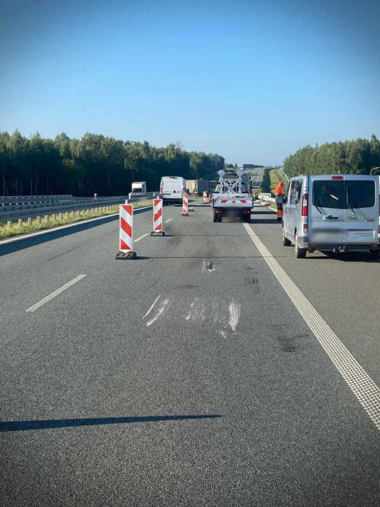 Groźny wypadek na drodze ekspresowej S-19 [ZDJĘCIA]