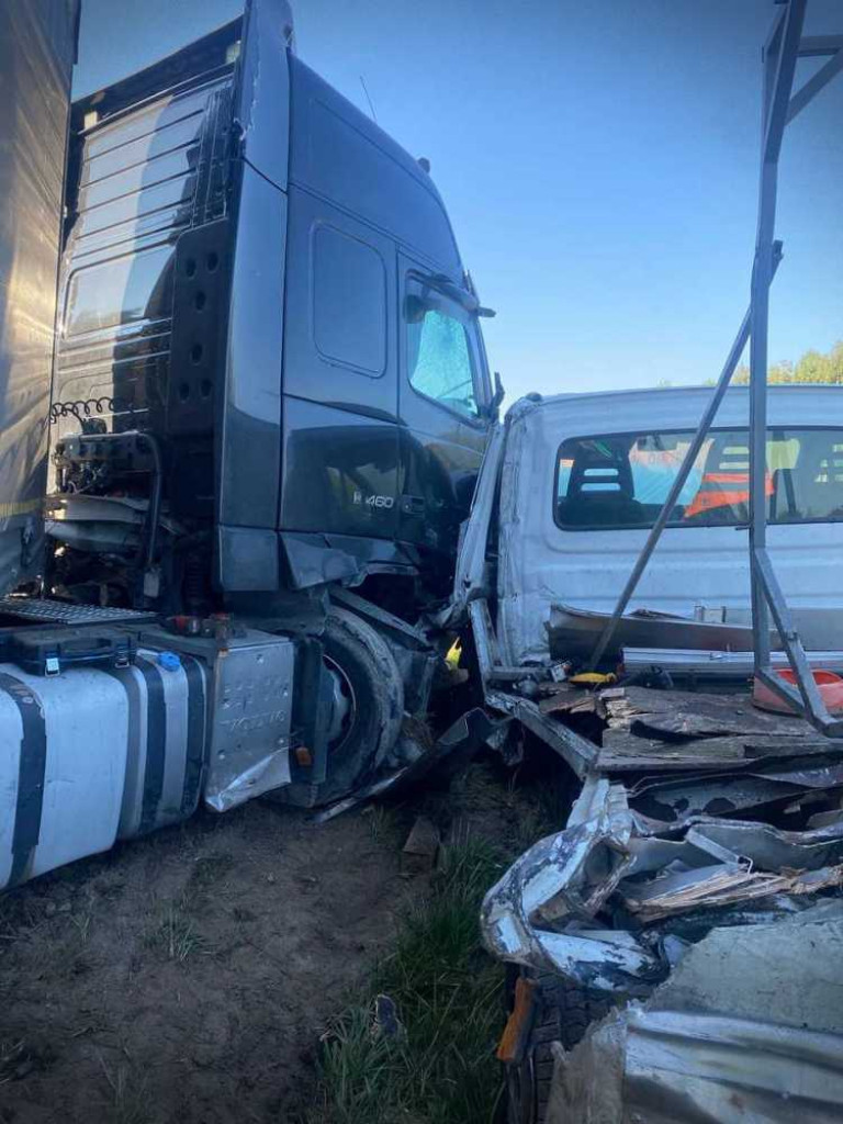 Groźny wypadek na drodze ekspresowej S-19 [ZDJĘCIA]