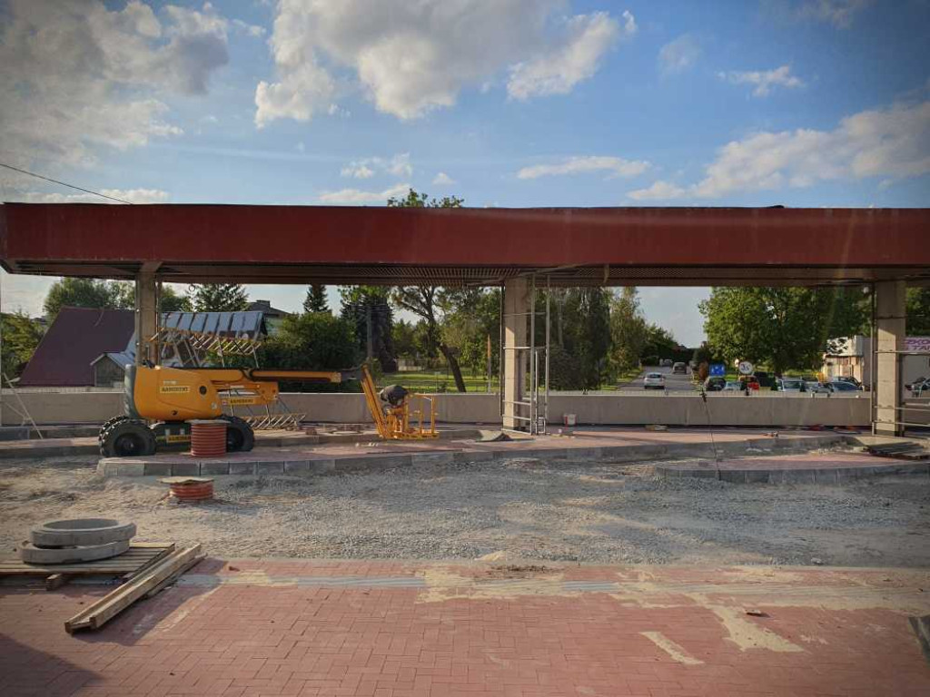 Hrubieszów: Trwa budowa HCD... [ZDJĘCIA]