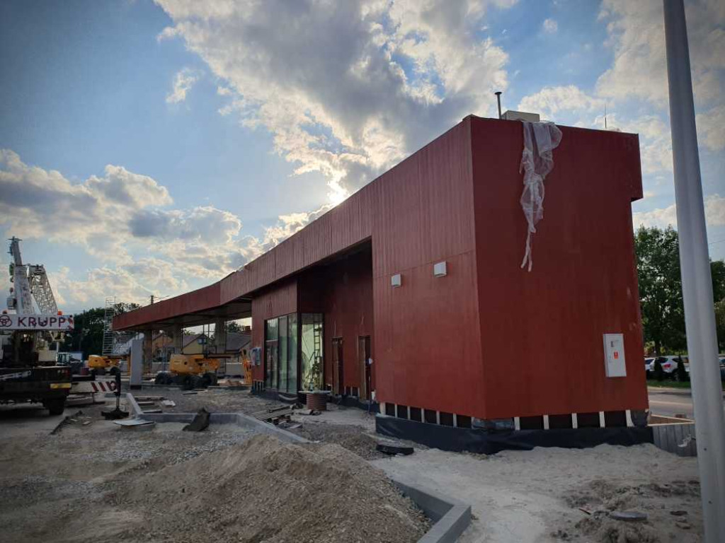 Hrubieszów: Trwa budowa HCD... [ZDJĘCIA]