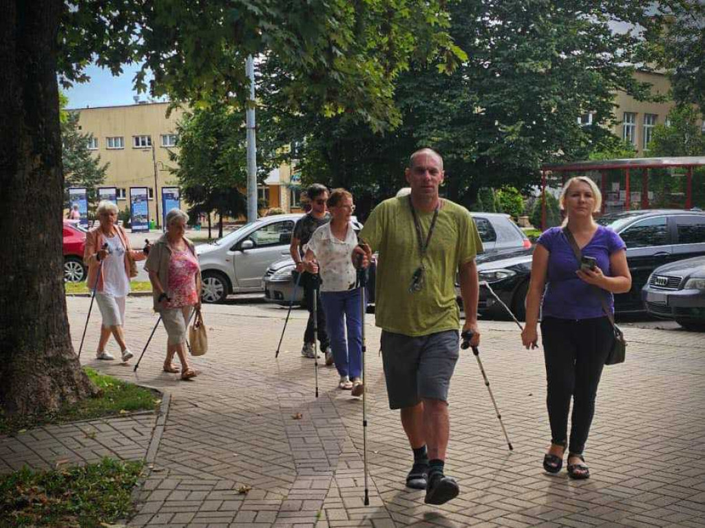 Nordic Walking po Hrubieszowie [ZDJĘCIA]