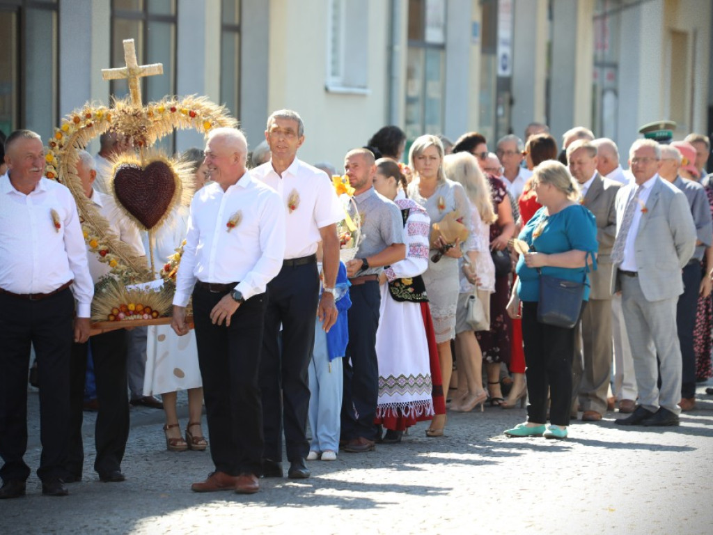 Hrubieszów: Jubileusz Obrazu Matki Bożej Sokalskiej i miejskie dożynki [ZDJĘCIA]