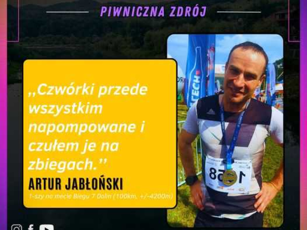 Artur Jabłoński ponownie wygrywa bieg górski na dystansie 100 km! [ZDJĘCIA]