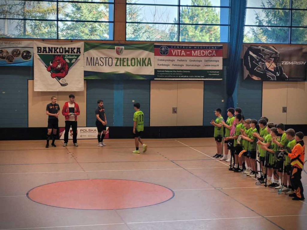Inauguracja ligi juniorów młodszych w unihokeju [ZDJĘCIA]