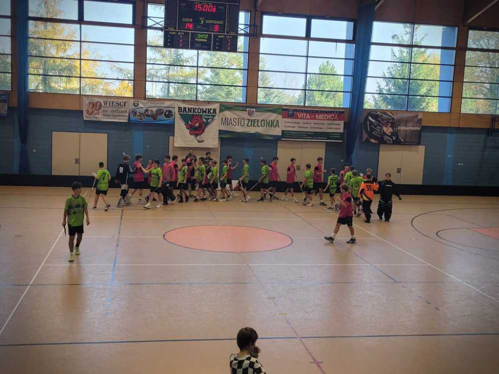 Inauguracja ligi juniorów młodszych w unihokeju [ZDJĘCIA]