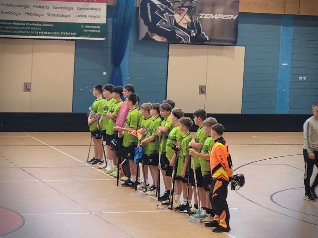 Inauguracja ligi juniorów młodszych w unihokeju [ZDJĘCIA]