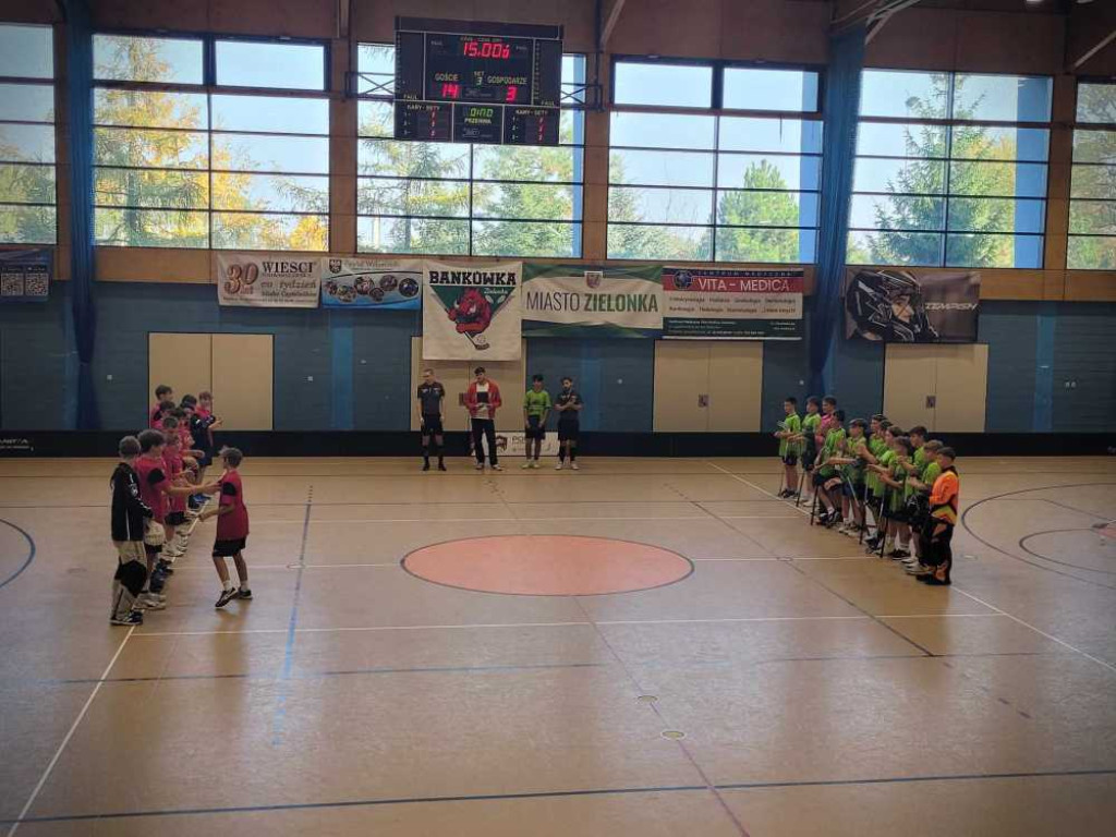 Inauguracja ligi juniorów młodszych w unihokeju [ZDJĘCIA]