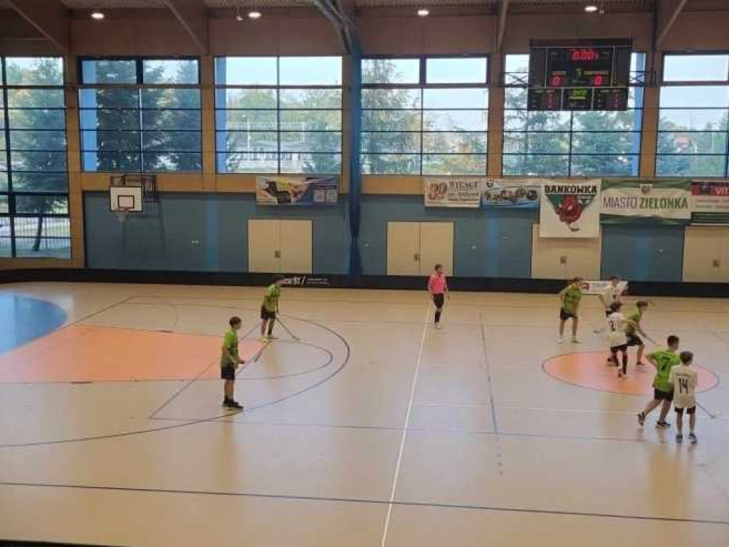 Inauguracja ligi juniorów młodszych w unihokeju [ZDJĘCIA]