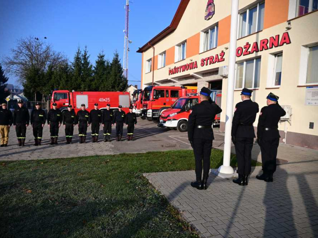 Hrubieszów: Strażacy uczcili Święto Niepodległości [ZDJĘCIA]