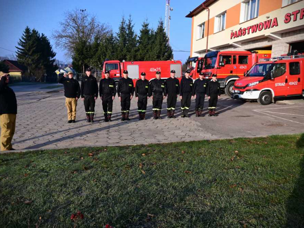 Hrubieszów: Strażacy uczcili Święto Niepodległości [ZDJĘCIA]