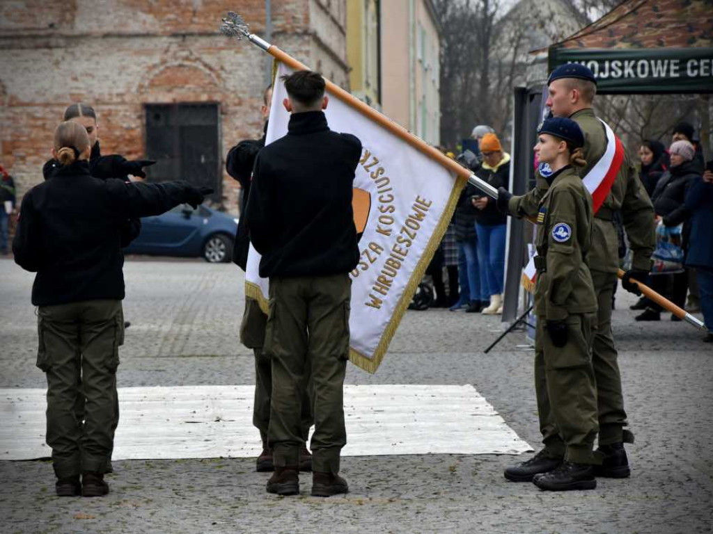 Hrubieszów: Marsz Niepodległości i przysięga [ZDJĘCIA, WIDEO]