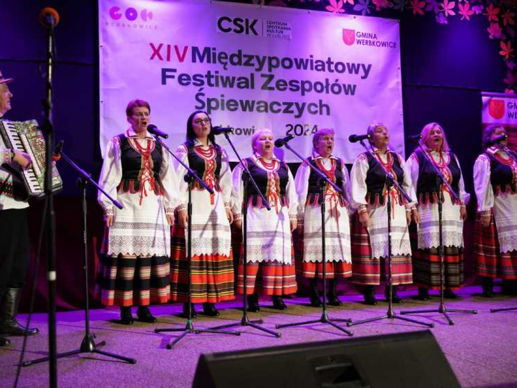 Nagrodzeni i wyróżnieni! XIV Międzypowiatowy Festiwal Zespołów Śpiewaczych - Werbkowice 2024 [ZDJĘCIA]