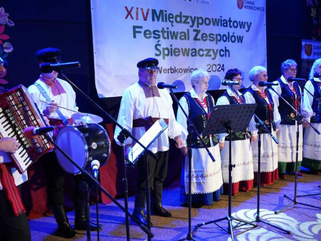 Nagrodzeni i wyróżnieni! XIV Międzypowiatowy Festiwal Zespołów Śpiewaczych - Werbkowice 2024 [ZDJĘCIA]