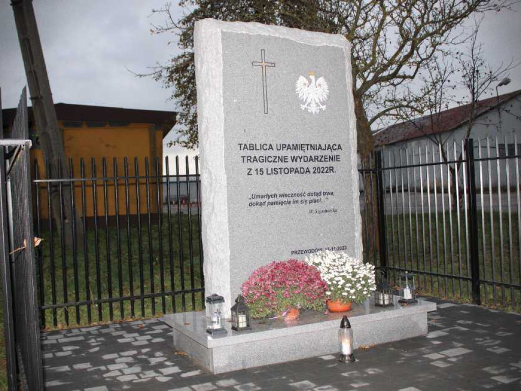 Pamięć o ofiarach tragedii w Przewodowie [ZDJĘCIA]