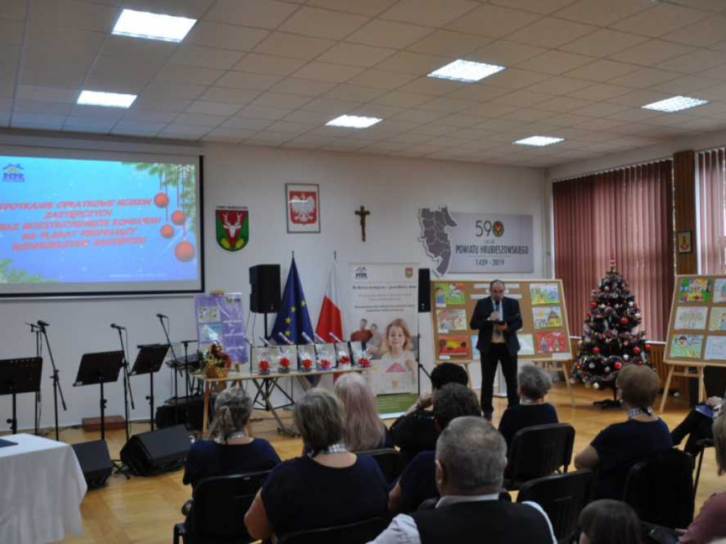 Hrubieszów: Opłatek i konkurs [ZDJĘCIA]