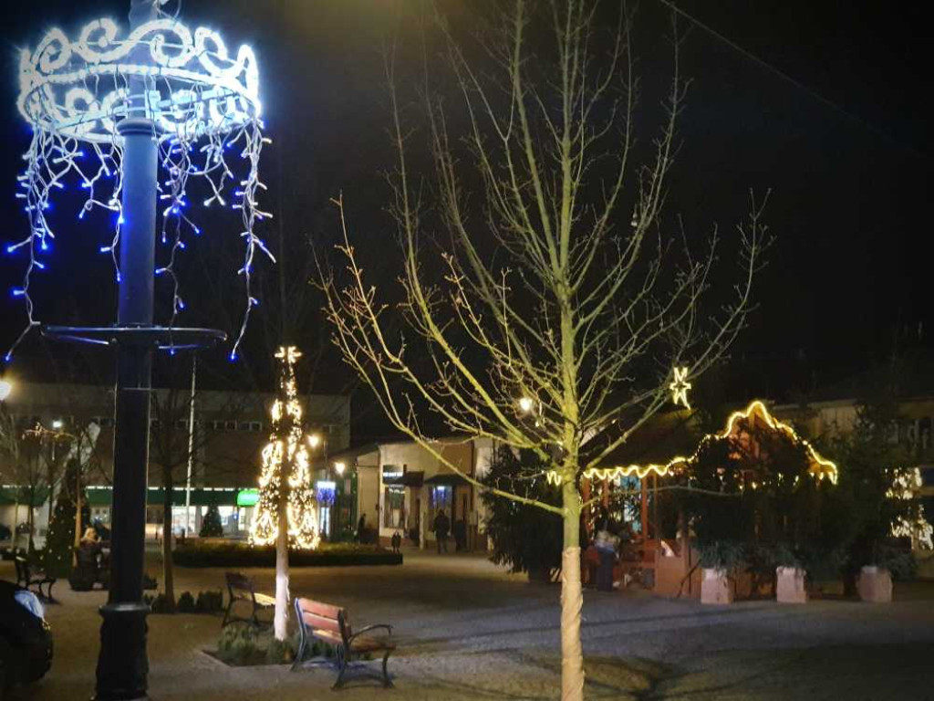 Hrubieszów: Szopka na Rynku [ZDJĘCIA]
