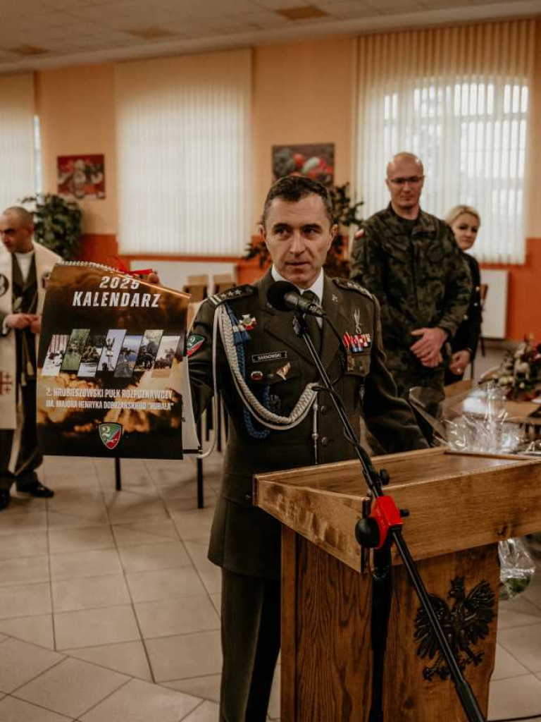 Spotkanie opłatkowe w hrubieszowskim pułku [ZDJĘCIA]