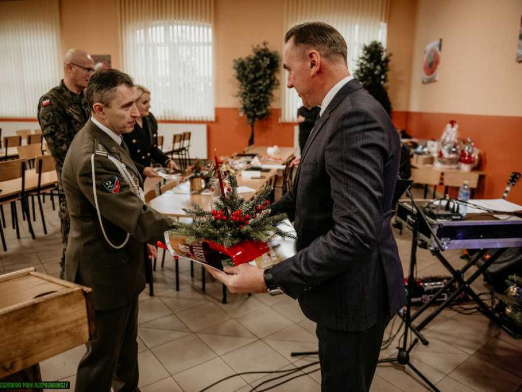 Spotkanie opłatkowe w hrubieszowskim pułku [ZDJĘCIA]