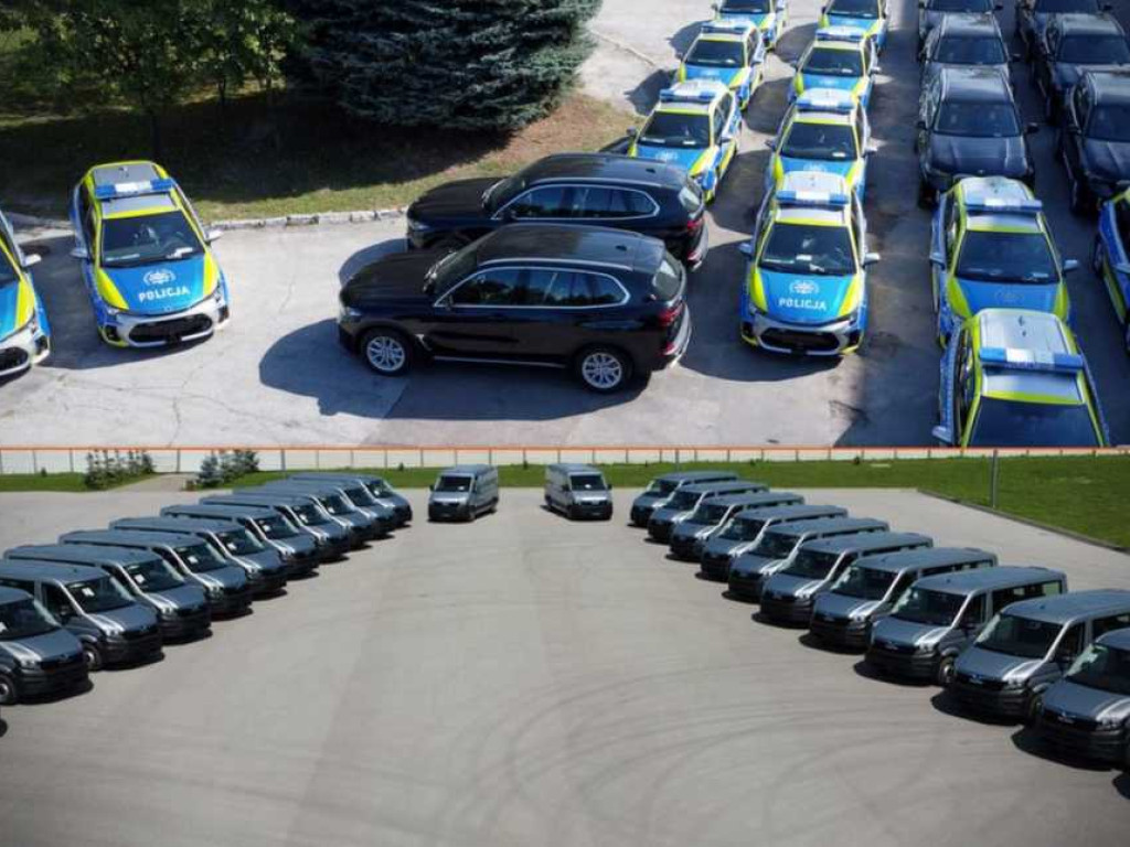 277 nowych radiowozów w lubelskiej Policji [ZDJĘCIA]