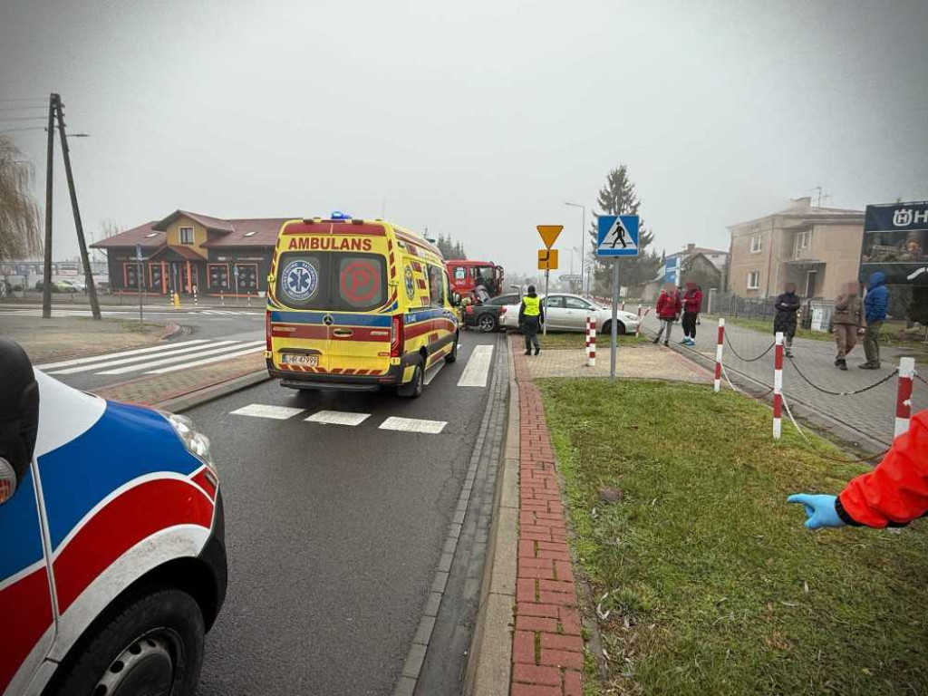 Hrubieszów: Wypadek na Zamojskiej [ZDJĘCIA]