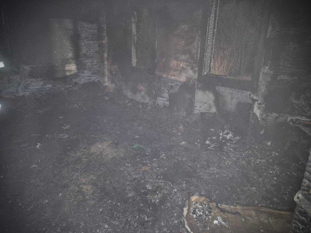 Tragiczny pożar domu koło Zamościa [ZDJĘCIA]