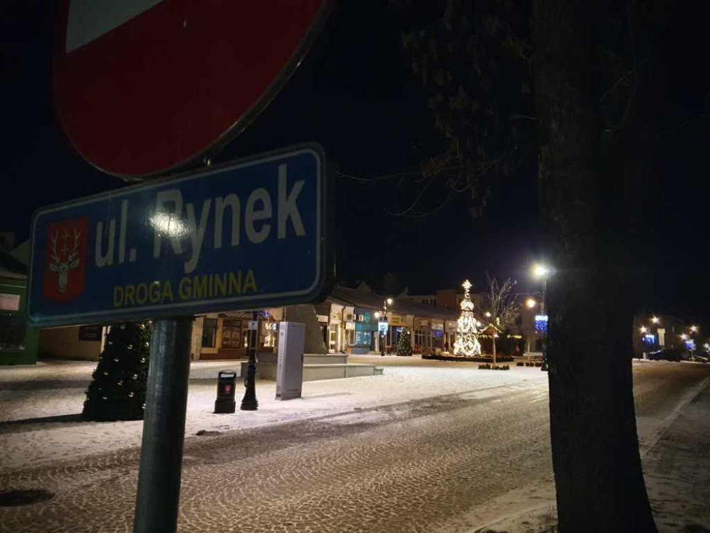 Gdzieś w Hrubieszowie... Trochę śniegu... [ZDJĘCIA]