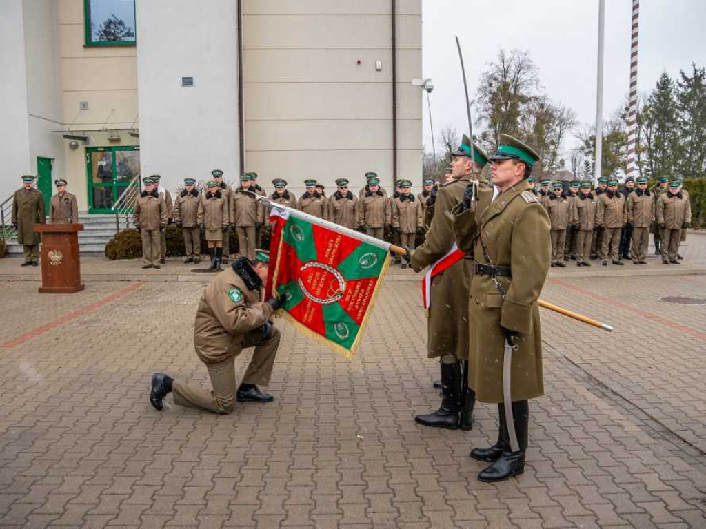 Ślubowanie nowo przyjętych funkcjonariuszy NOSG [ZDJĘCIA]