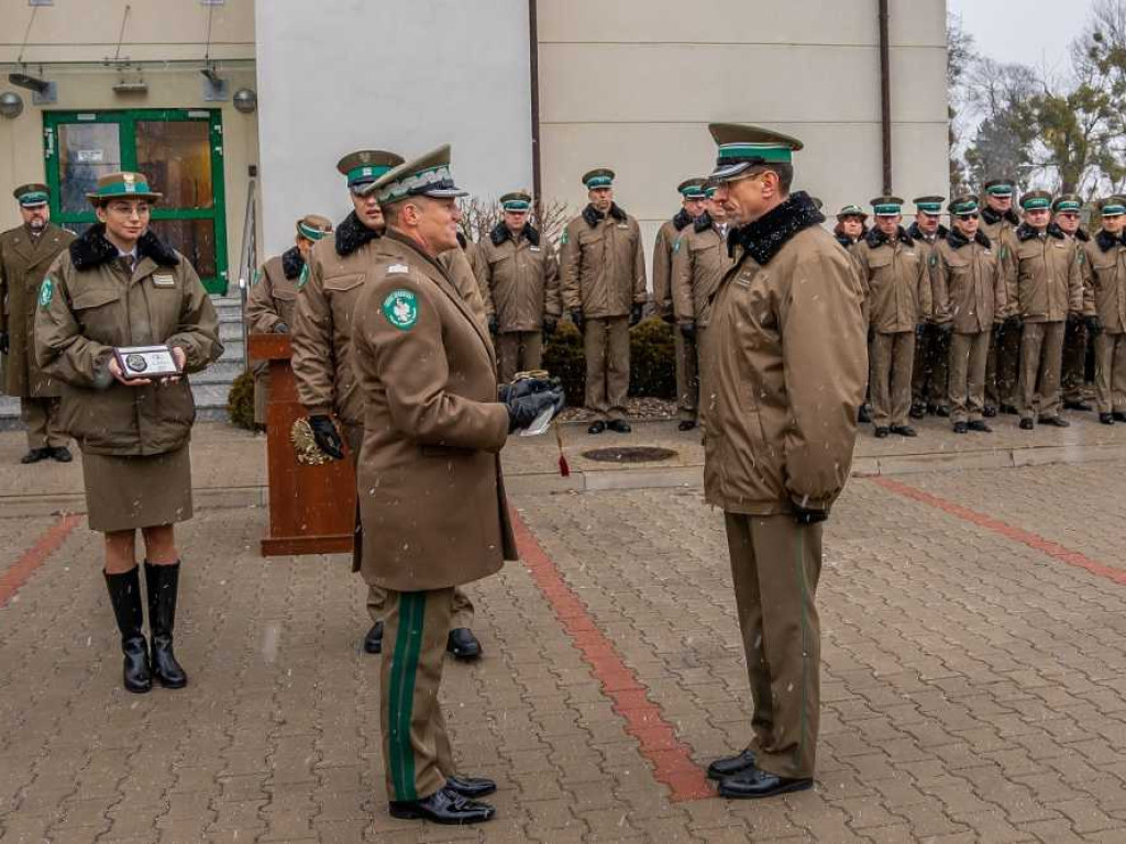 Ślubowanie nowo przyjętych funkcjonariuszy NOSG [ZDJĘCIA]