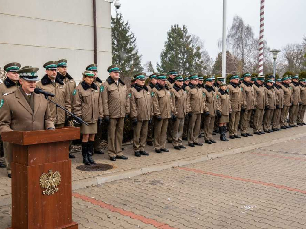 Ślubowanie nowo przyjętych funkcjonariuszy NOSG [ZDJĘCIA]