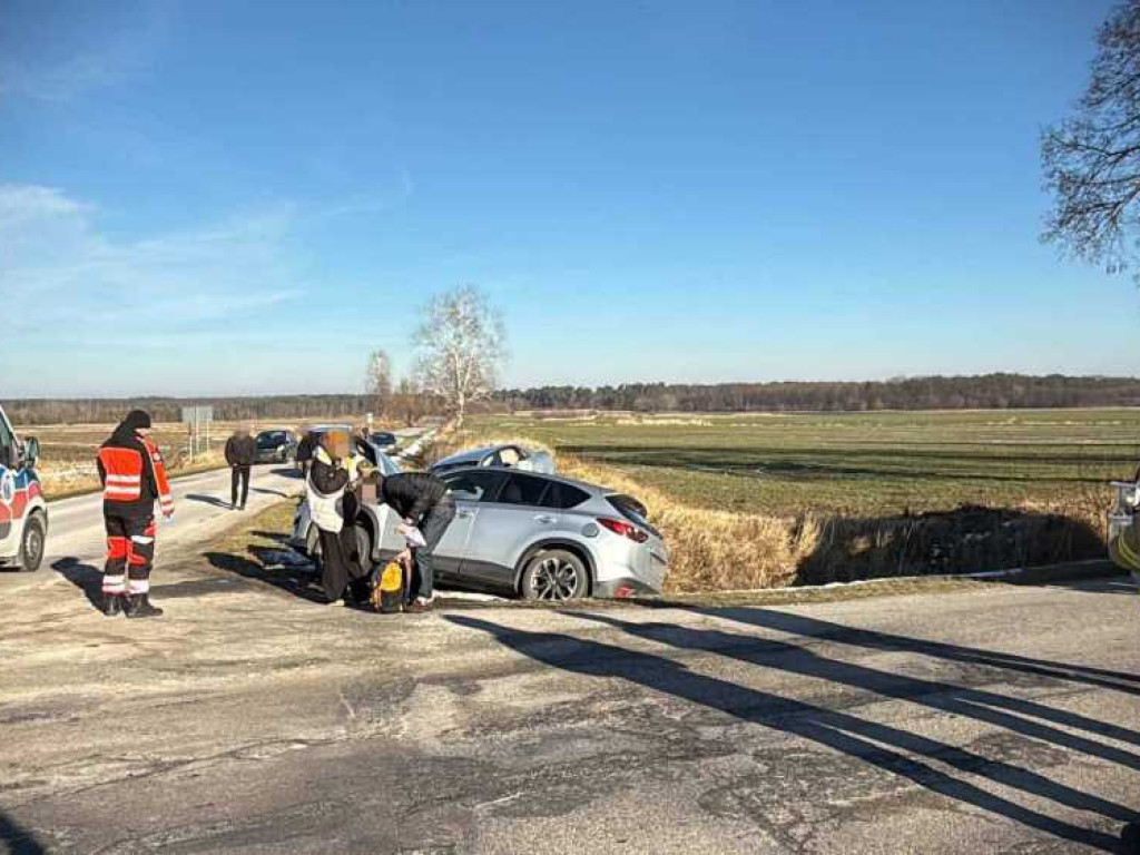 Wypadek w Kopyłowie [ZDJĘCIA]