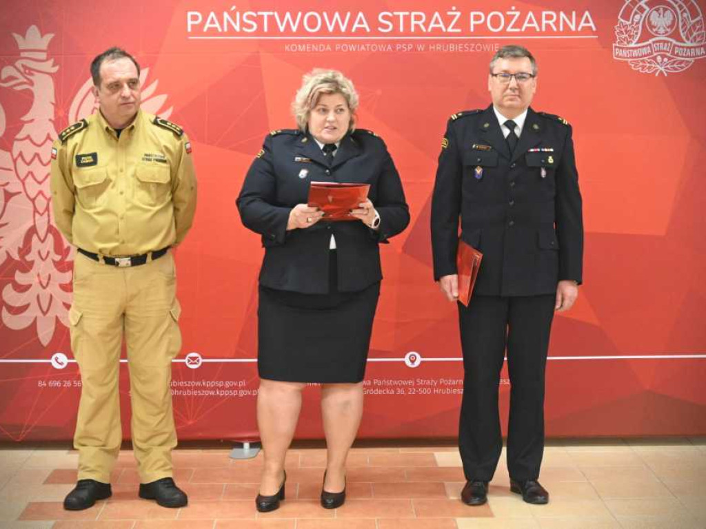 Hrubieszów: Pożegnanie ze służbą [ZDJĘCIA]