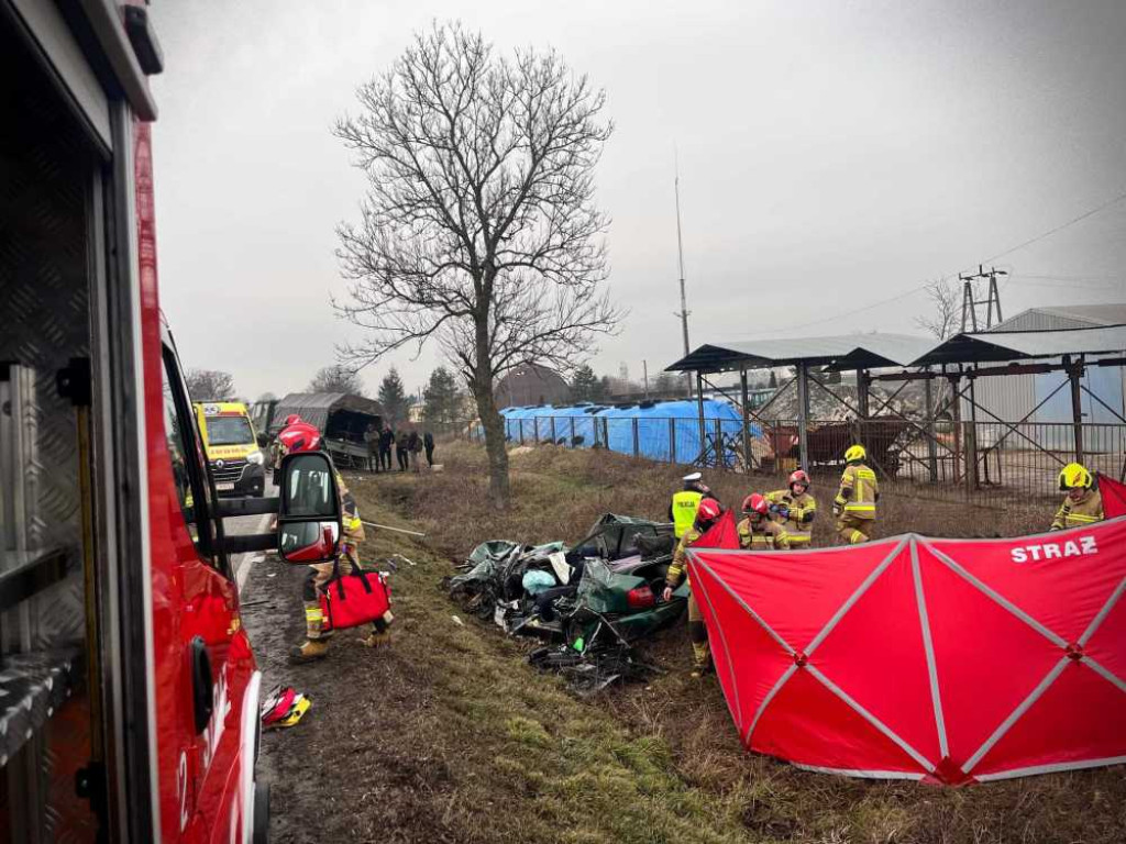 Śmiertelny wypadek w Werbkowicach [ZDJĘCIA]
