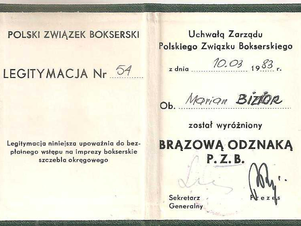 Zmarł Marian Bizior (1939 - 2025) [ZDJĘCIA]