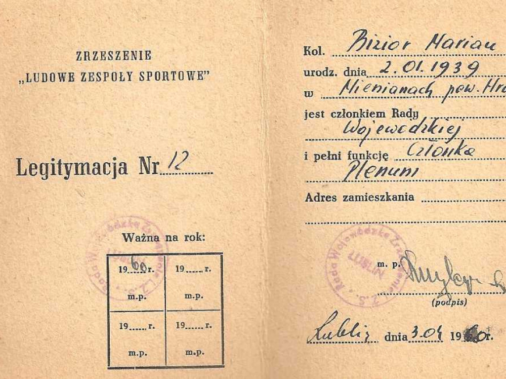 Zmarł Marian Bizior (1939 - 2025) [ZDJĘCIA]